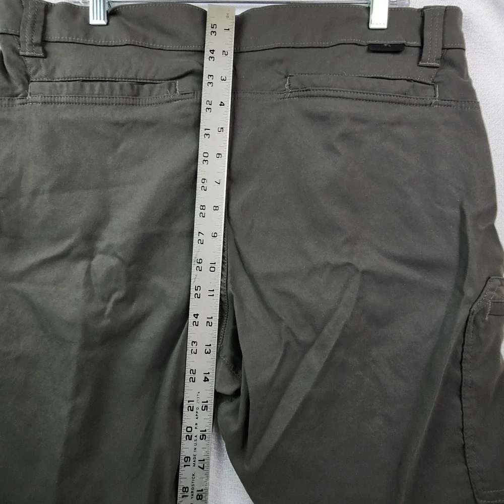 Wrangler 36 Gray All Terrain Gear ATG Cargo Shorts Hiking Outdoor Gorpcore